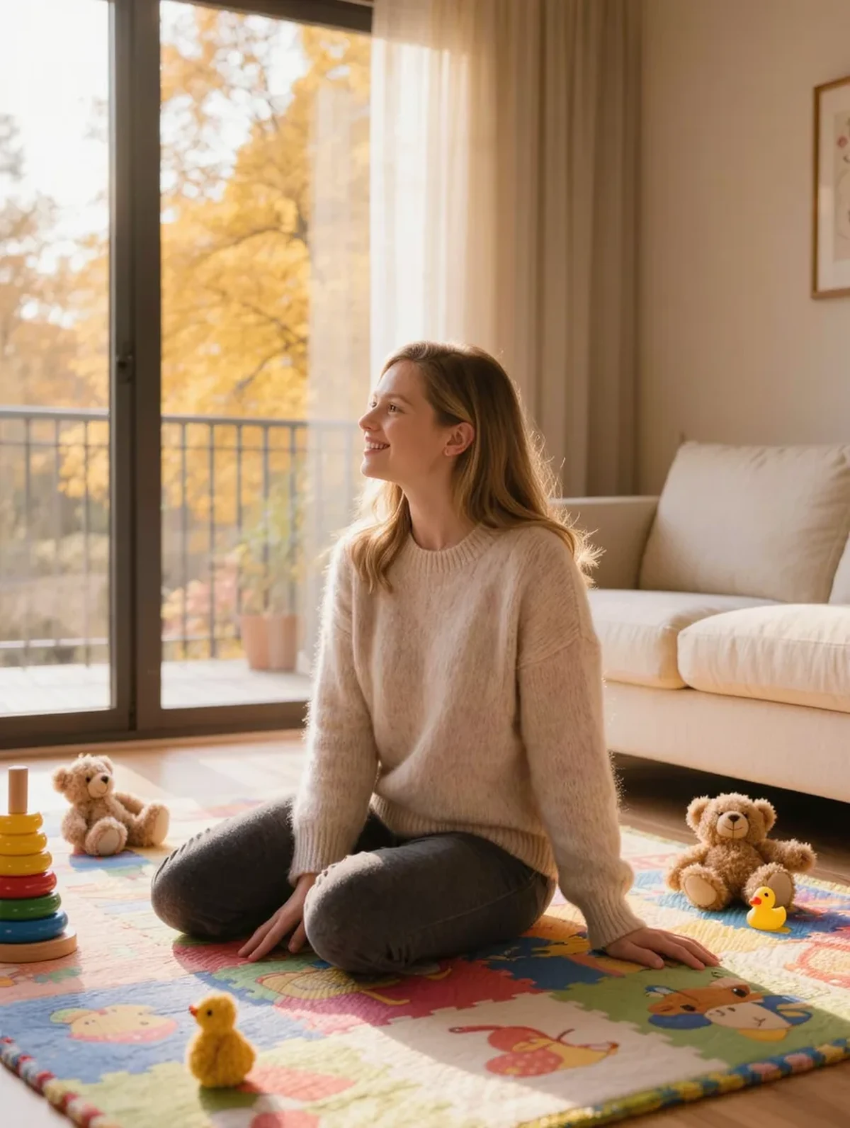 Why Your Knees Ache Postpartum Getting Up Off the Floor