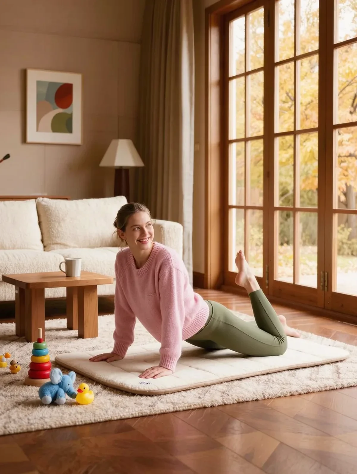 Why Your Knees Ache Postpartum Getting Up Off the Floor