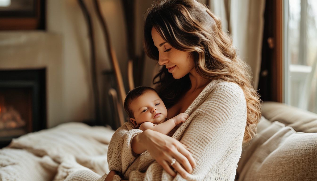 High-waisted postpartum support leggings